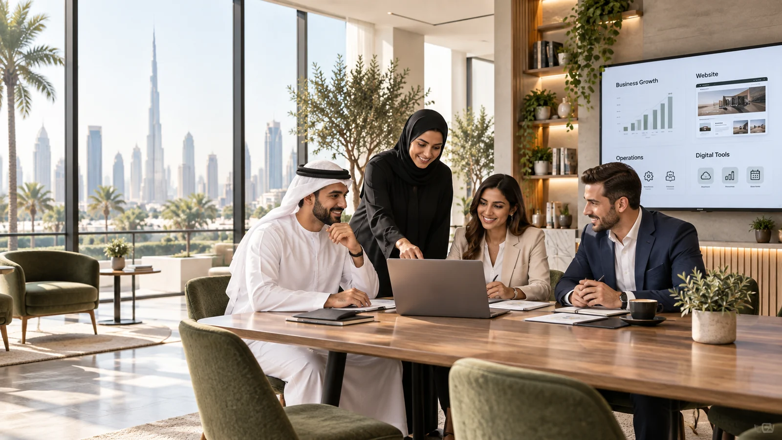 Connected UAE business network